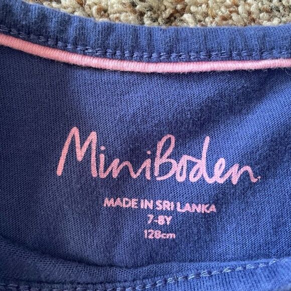 Mini Boden Road trip tee bus animals girls size 7-8 - Picture 2 of 5